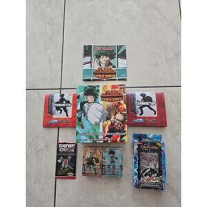 First Edition My Hero Academia Card Game 2 Player Rival Box Izuku vs Bakugo